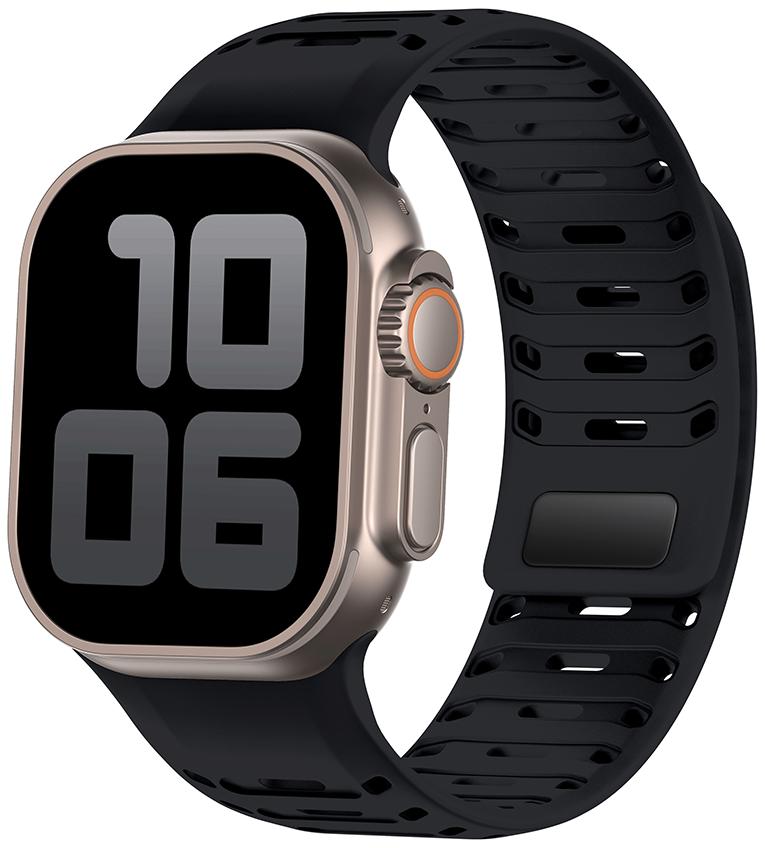 Silicone Strap for Apple Watch Ultra 3/2 49mm 11 10 46mm Sports Magnetic Bracelet Wristband iwatch 9 8 7 6 5 SE 45mm 44mm Correa 44MM-45MM-46MM-49MM чёрный
Silicone Strap for Apple Watch Ultra 3/2 49mm 11 10 46mm Sports Magnetic Bracelet Wristband iwatch 9 8 7 6 5 SE 45mm 44mm Correa 44MM-45MM-46MM-49MM чёрный
