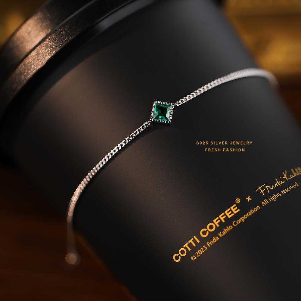 Real 925 Sterling Silver Fashion Vintage Green CZ Bracelet For Women Wedding Party Fine Jewelry 19cm серебряный
Real 925 Sterling Silver Fashion Vintage Green CZ Bracelet For Women Wedding Party Fine Jewelry 19cm серебряный