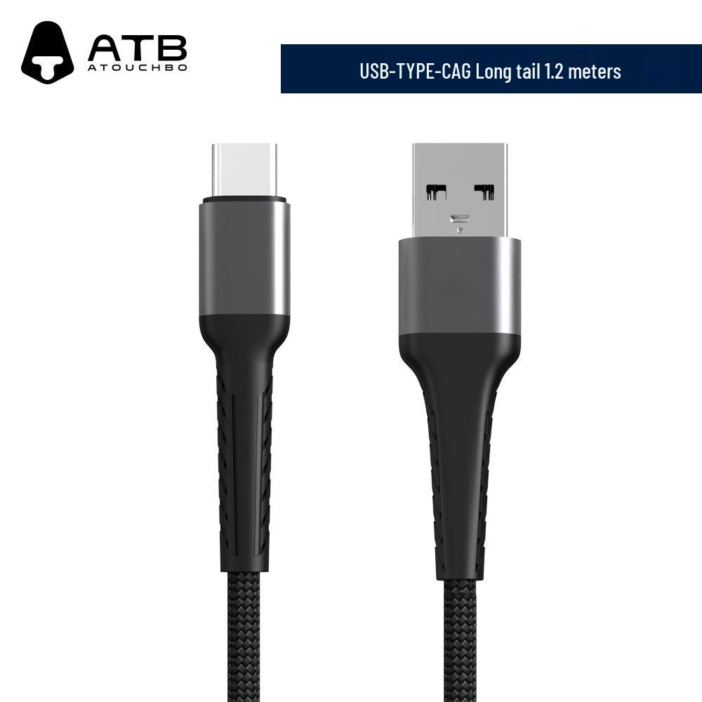 ATB 60W Type-C Fast Charging Cable for Apple & Android Devices, MFi Certified, Universal Compatibility 1.2m
ATB 60W Type-C Fast Charging Cable for Apple & Android Devices, MFi Certified, Universal Compatibility 1.2m