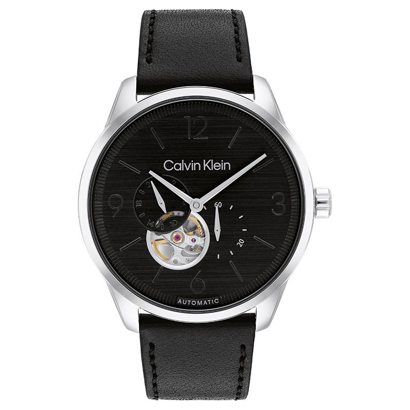 Calvin Klein Automatic Mechanical Watch Leather Strap Black Dial Men watches 25200388 Black
Calvin Klein Automatic Mechanical Watch Leather Strap Black Dial Men watches 25200388 Black