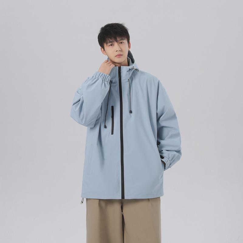 2025 Men s Hooded Windbreaker Jacket - Unisex, Convertible, Two-Tone, Outdoor Sports & Casual Wear 2XL світло-синій колір
2025 Men s Hooded Windbreaker Jacket - Unisex, Convertible, Two-Tone, Outdoor Sports & Casual Wear 2XL світло-синій колір