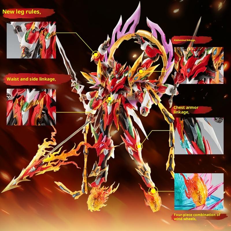 MOTOR NUCLEAR Ne Zha Six Armed Lotus Base Alloy Frame Mecha Model Kit Super Articulated High-Detail Action Figures Boy Toy Gift
MOTOR NUCLEAR Ne Zha Six Armed Lotus Base Alloy Frame Mecha Model Kit Super Articulated High-Detail Action Figures Boy Toy Gift