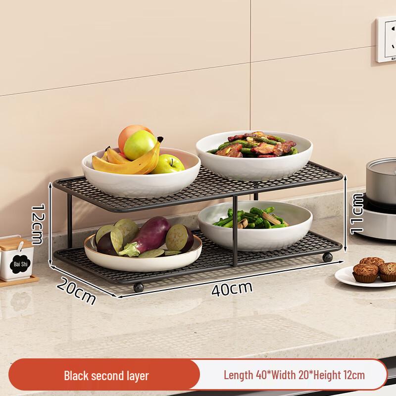 Multi-functional Kitchen Prep & Storage Rack
Multi-functional Kitchen Prep & Storage Rack