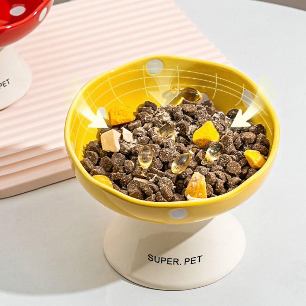 Creative Mushroom Cat Bowl Cute Pet Drinking Feeder Anti Knock Pet High Foot Bowl Neck Protection Style 6
Creative Mushroom Cat Bowl Cute Pet Drinking Feeder Anti Knock Pet High Foot Bowl Neck Protection Style 6
