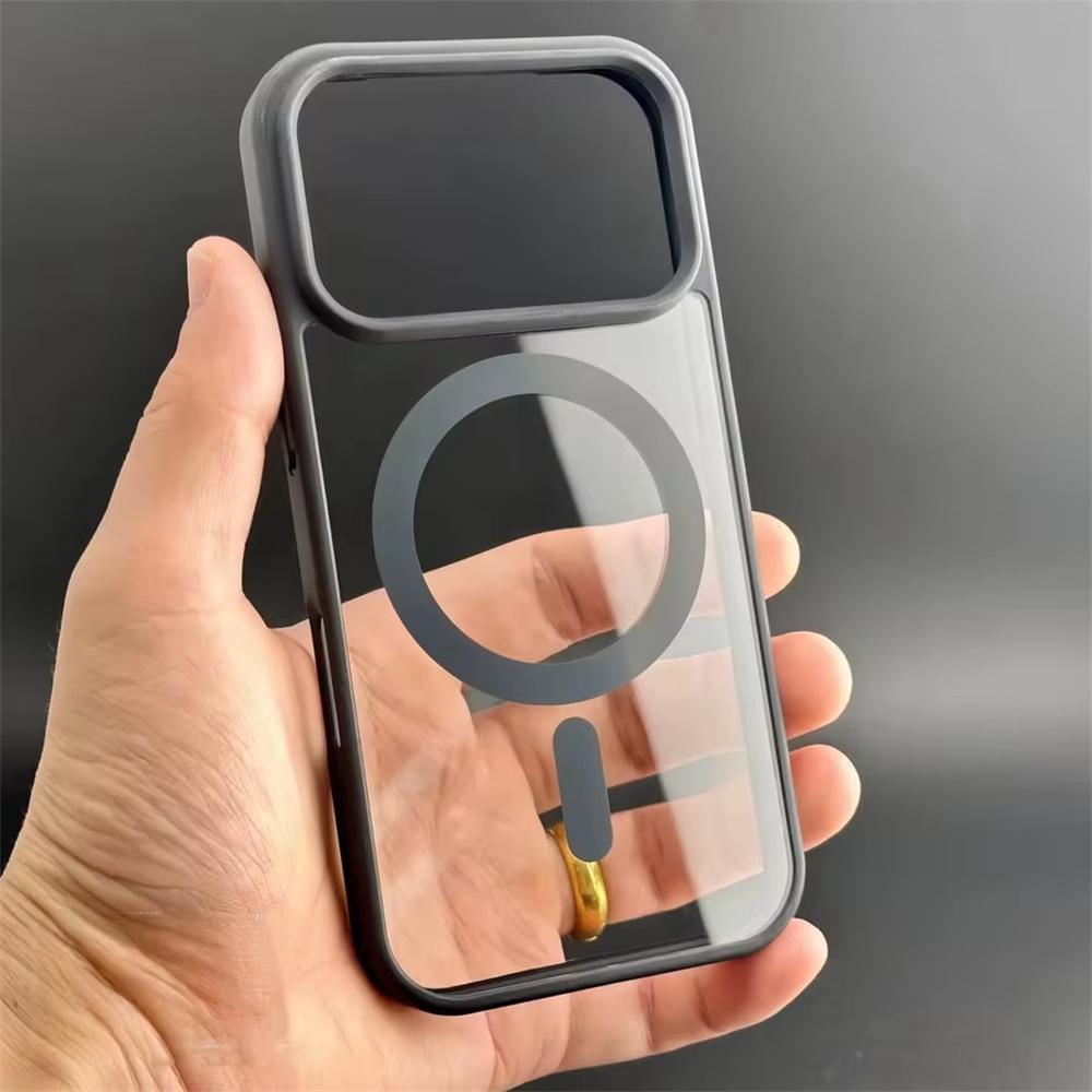 Fashion PC+TPU Transparent Magnetic Charging Case For IPhone 17 Pro Max Air 16E 15 14 13 12 11 Plus Shockproof Buffer Hard Cover iPhone17 Pro
Fashion PC+TPU Transparent Magnetic Charging Case For IPhone 17 Pro Max Air 16E 15 14 13 12 11 Plus Shockproof Buffer Hard Cover iPhone17 Pro