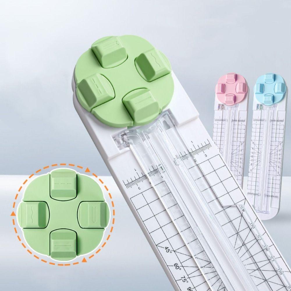 Wavy Line Paper Cutter 360-degree Craft Paper Cutter Scrapbooking Paper Trimmer Office Use зелений
Wavy Line Paper Cutter 360-degree Craft Paper Cutter Scrapbooking Paper Trimmer Office Use зелений