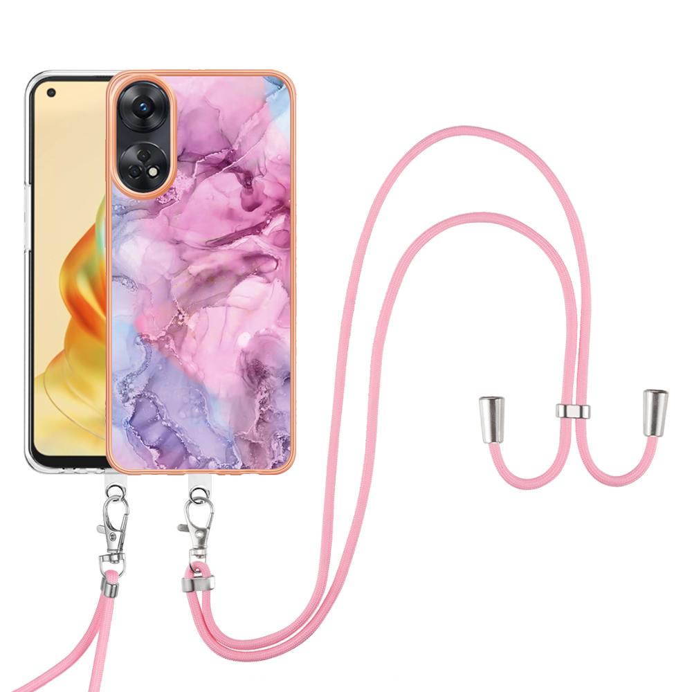 YB IMD Series-18 Style E for Oppo Reno8 T 4G Marble Pattern Design Phone Case Electroplating 2.0mm TPU IMD Phone Cover with Lanyard Rose
YB IMD Series-18 Style E for Oppo Reno8 T 4G Marble Pattern Design Phone Case Electroplating 2.0mm TPU IMD Phone Cover with Lanyard Rose
