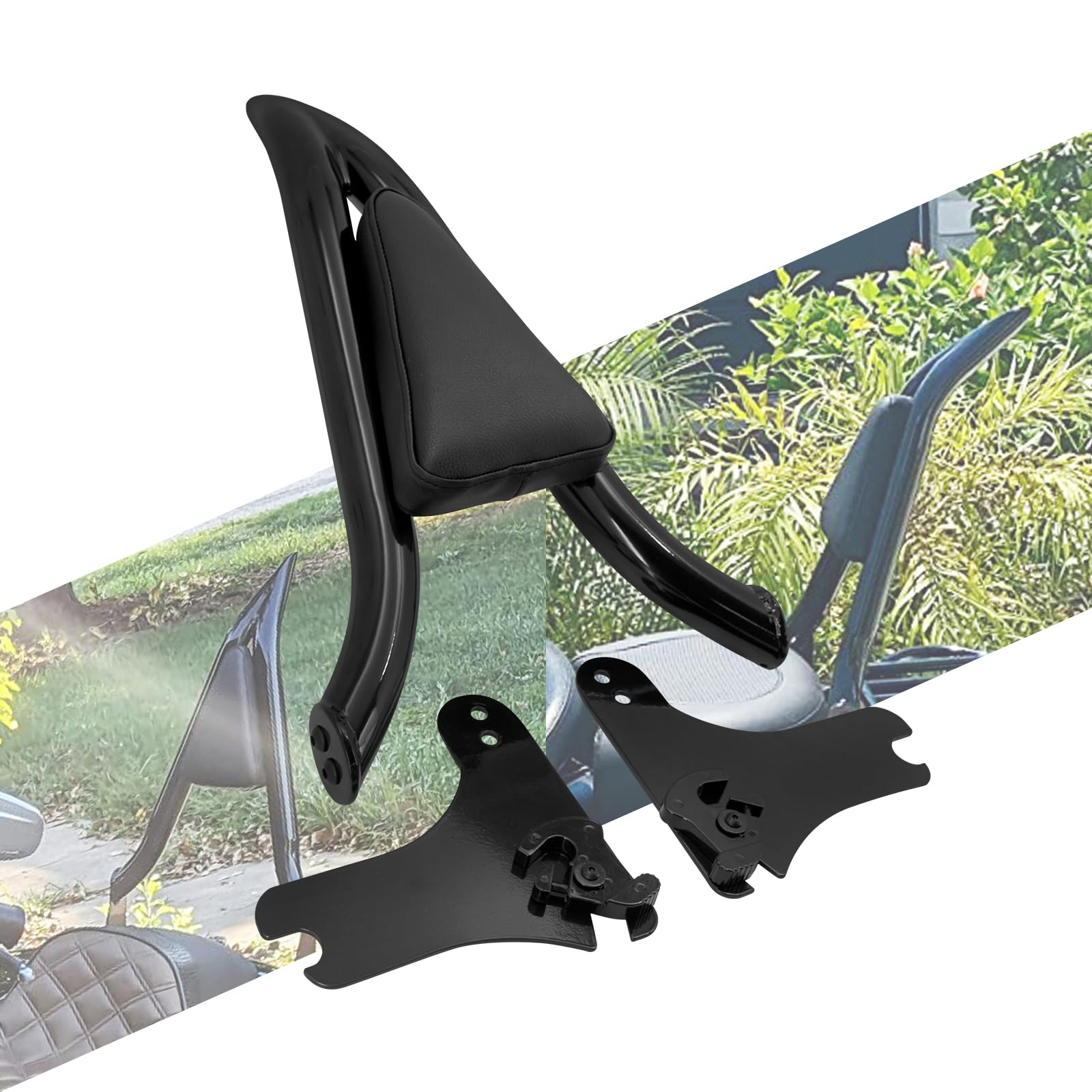 HCmotorku Мотоциклетная спинка Sissy Bar с подушкой для пассажира, съемное заднее сиденье, подушка для пильона для Harley Touring Sissy Bar Electra Glide Road King Road Glide чёрный
HCmotorku Мотоциклетная спинка Sissy Bar с подушкой для пассажира, съемное заднее сиденье, подушка для пильона для Harley Touring Sissy Bar Electra Glide Road King Road Glide чёрный