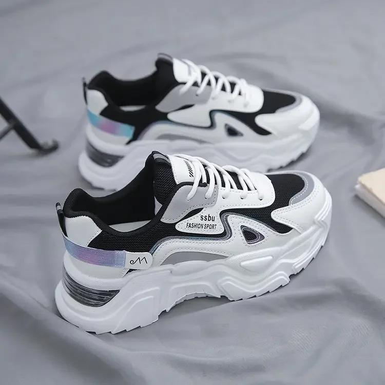 Женская обувь 2025 Новая мода Дышащая сетка Универсальная повседневная обувь На шнуровке Женская обувь на платформе Кроссовки Женщина Zapatos Mujer 35 чёрный
Женская обувь 2025 Новая мода Дышащая сетка Универсальная повседневная обувь На шнуровке Женская обувь на платформе Кроссовки Женщина Zapatos Mujer 35 чёрный