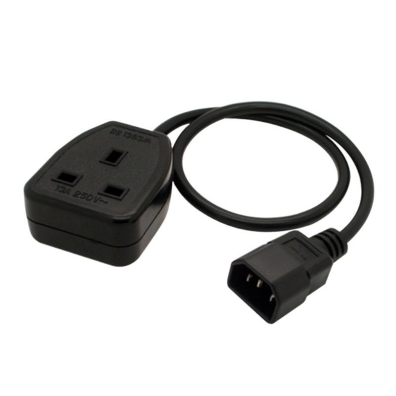Universal Male to Female UK Power Extension Cord IEC320 C14 Male to UK 3Pin Female Socket Power Cord Wire 10A13A/250V 1
Universal Male to Female UK Power Extension Cord IEC320 C14 Male to UK 3Pin Female Socket Power Cord Wire 10A13A/250V 1