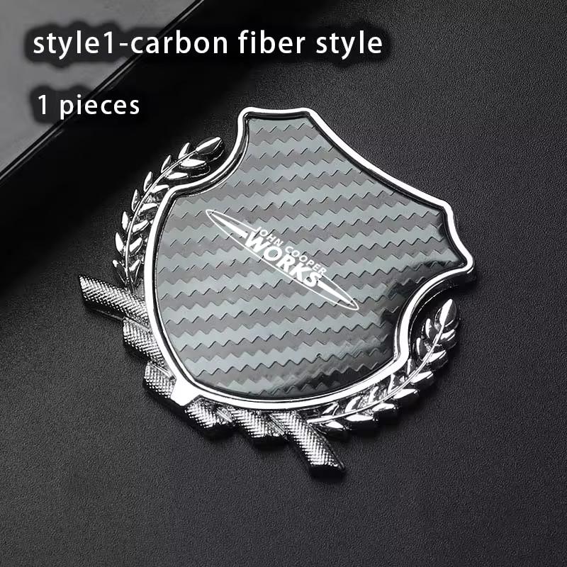 Metal Car Trunk Window Side Emblem Badge Decal Sticker For Mini Cooper Works One JCW R56 R53 F54 F55 Clubman Cabrio Coupe
Metal Car Trunk Window Side Emblem Badge Decal Sticker For Mini Cooper Works One JCW R56 R53 F54 F55 Clubman Cabrio Coupe