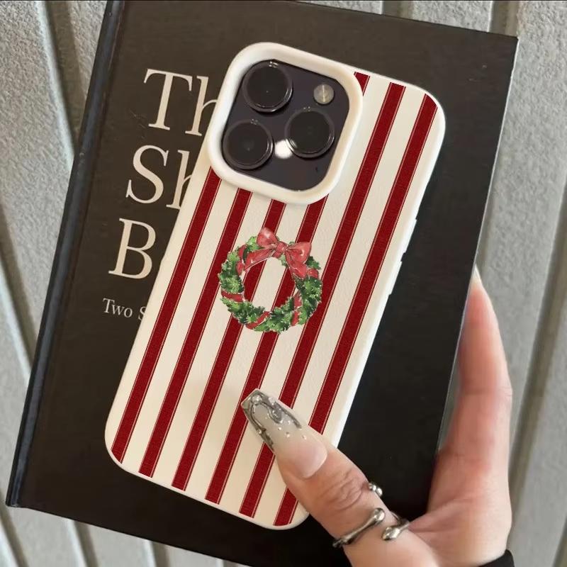 Red Striped Christmas Wreath Pattern Phone Case for Samsung S25 S24 S23 S22 S21 S20 Note20 FE Ultra Plus 5G Shockproof Cover S23 5G
Red Striped Christmas Wreath Pattern Phone Case for Samsung S25 S24 S23 S22 S21 S20 Note20 FE Ultra Plus 5G Shockproof Cover S23 5G