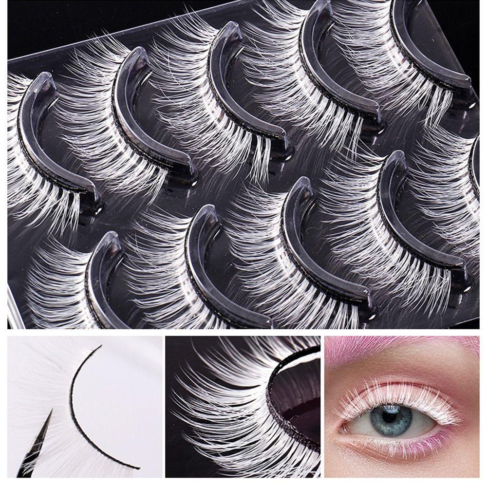 3 Pairs Dramatic Fluffy Faux Mink Eyelashes Manga Cosplay Eyelashes White False Eyelashes Women
3 Pairs Dramatic Fluffy Faux Mink Eyelashes Manga Cosplay Eyelashes White False Eyelashes Women