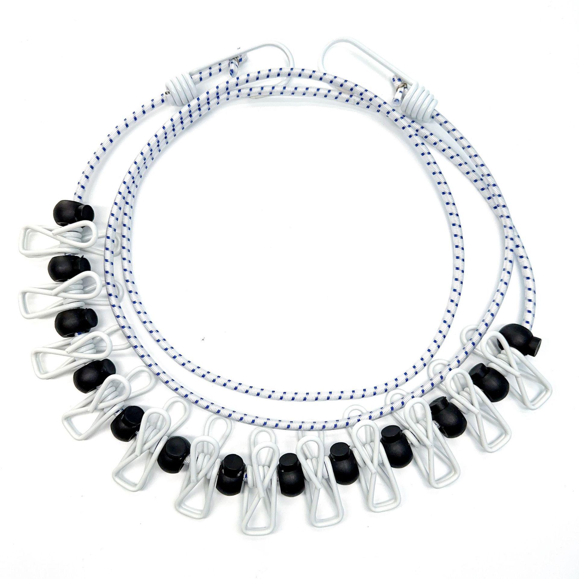 Windproof Retractable Clothesline with 12 Clips and Fixed Buckle 1.8m natural, stretches to 3.8m
Windproof Retractable Clothesline with 12 Clips and Fixed Buckle 1.8m natural, stretches to 3.8m