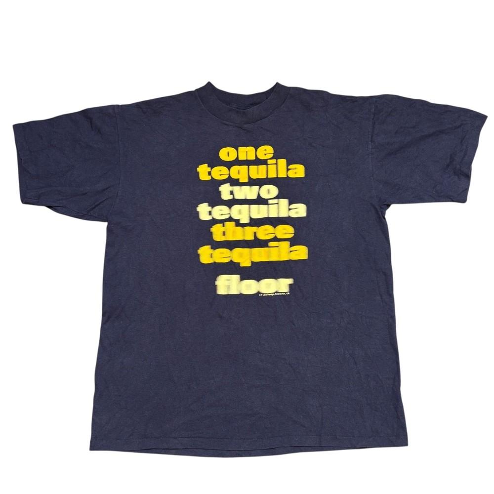 Vintage Humor T Shirt XL Tequila 90s Single Stitch Alcohol Quote Funny Parody Unisex T-Shirt L
Vintage Humor T Shirt XL Tequila 90s Single Stitch Alcohol Quote Funny Parody Unisex T-Shirt L