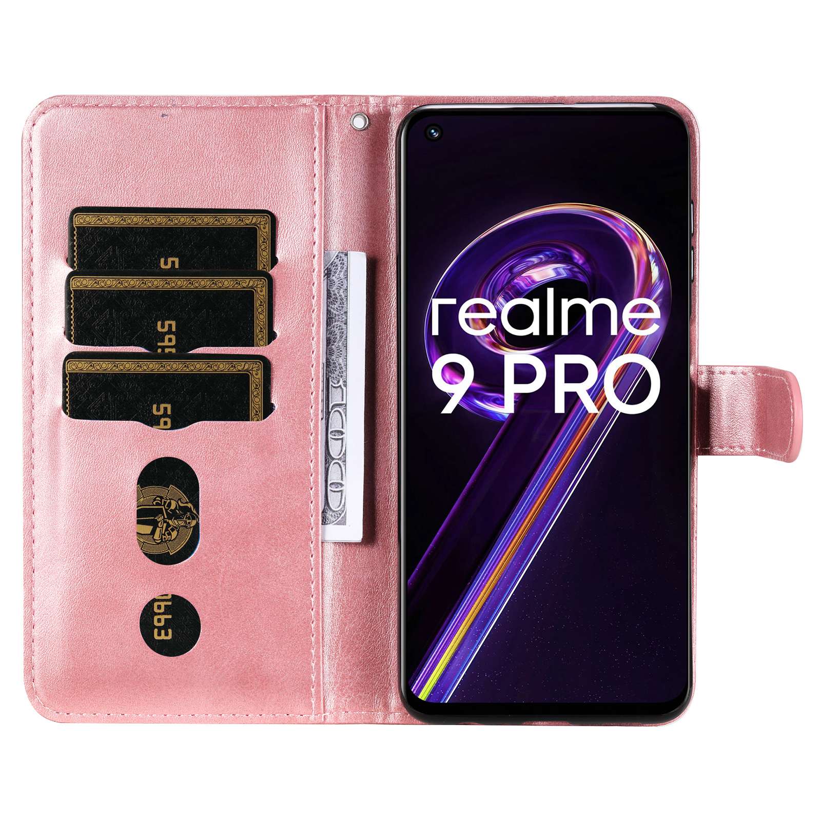 For Realme 9 Pro 5G/9 5G/V25 Wallet Case PU Leather Magnetic Flip Zipper Stand Protective Phone Cover Blue
For Realme 9 Pro 5G/9 5G/V25 Wallet Case PU Leather Magnetic Flip Zipper Stand Protective Phone Cover Blue