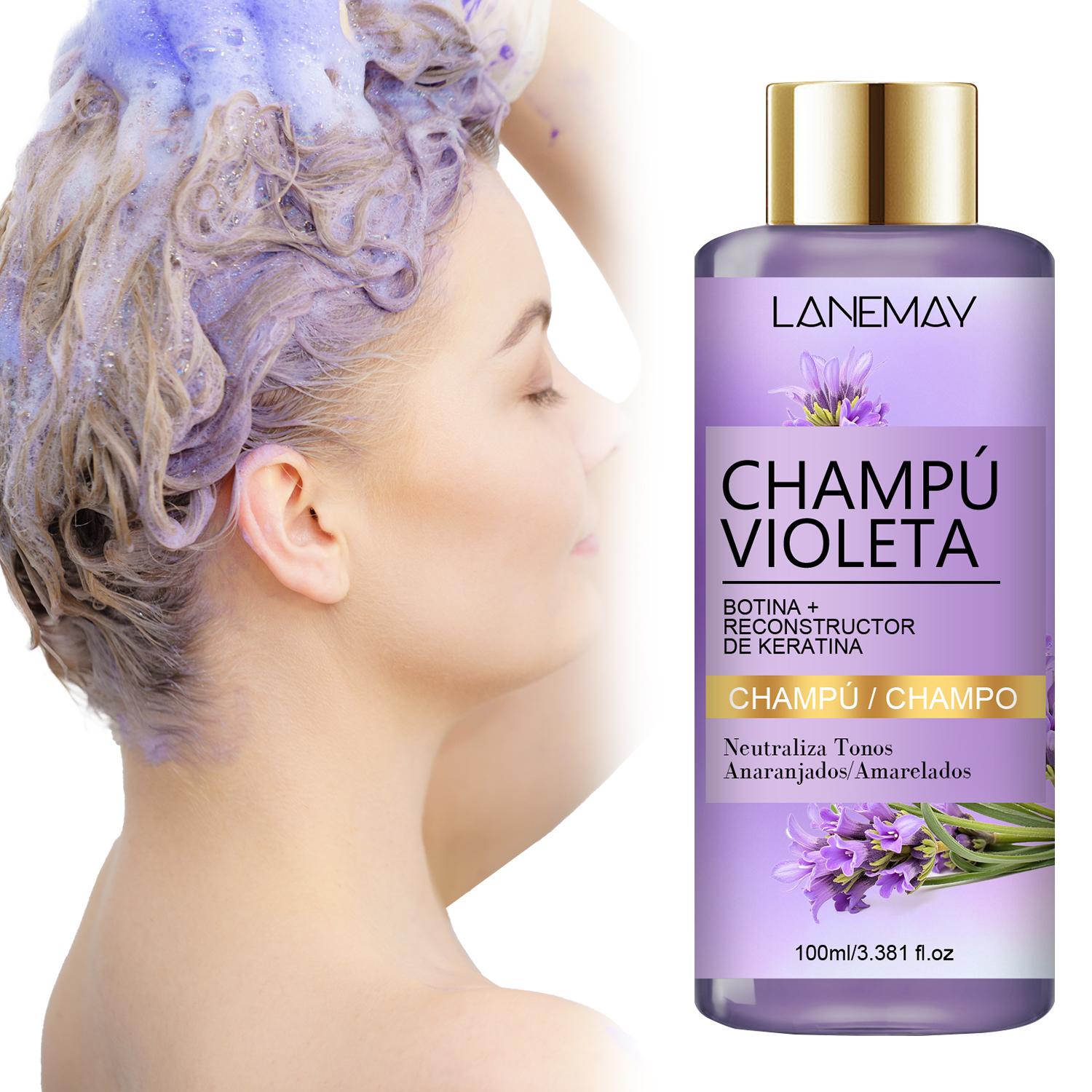 Violet Shampoo-Deep Cleansing, Reduce The Yellow Tone-For Platinum Blonde,Silvery, Light, Bleached and Grey Hair, 100ml
Violet Shampoo-Deep Cleansing, Reduce The Yellow Tone-For Platinum Blonde,Silvery, Light, Bleached and Grey Hair, 100ml