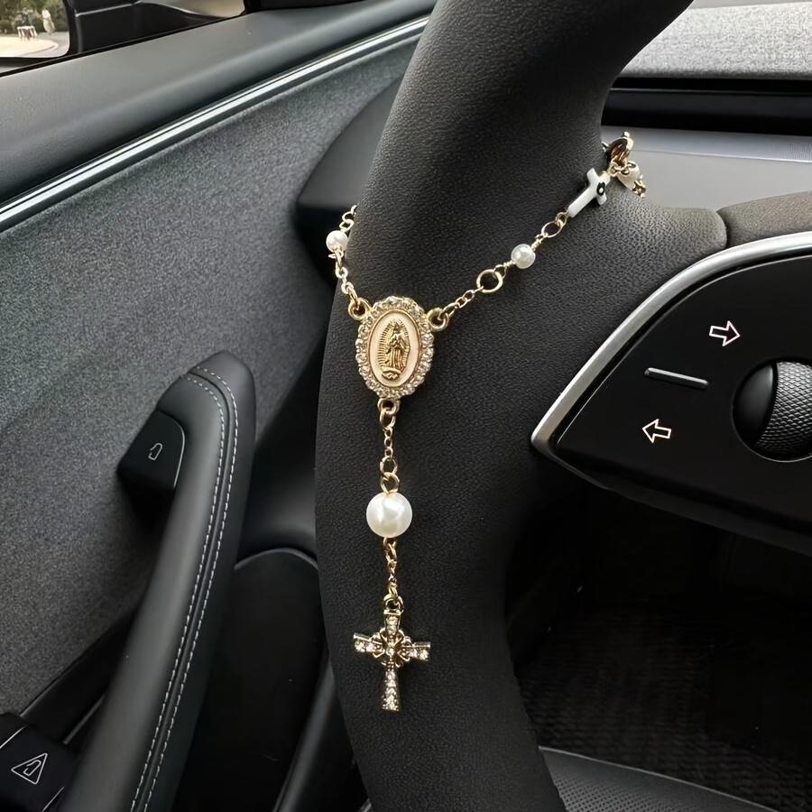 Steering Wheel Bead Ornament - Car Pendant & Unique Stylish Keychain Decor Good Gift Safe Use Nice Decoration For Kids
Steering Wheel Bead Ornament - Car Pendant & Unique Stylish Keychain Decor Good Gift Safe Use Nice Decoration For Kids