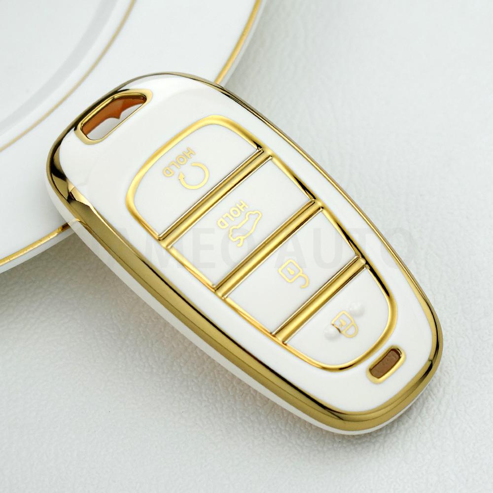 For Hyundai Santa Fe Tucson 2022 NEXO NX4 Atos Prime Solaris 2021 TPU Car Remote Key Case Cover 4 Button Auto Accessories
For Hyundai Santa Fe Tucson 2022 NEXO NX4 Atos Prime Solaris 2021 TPU Car Remote Key Case Cover 4 Button Auto Accessories