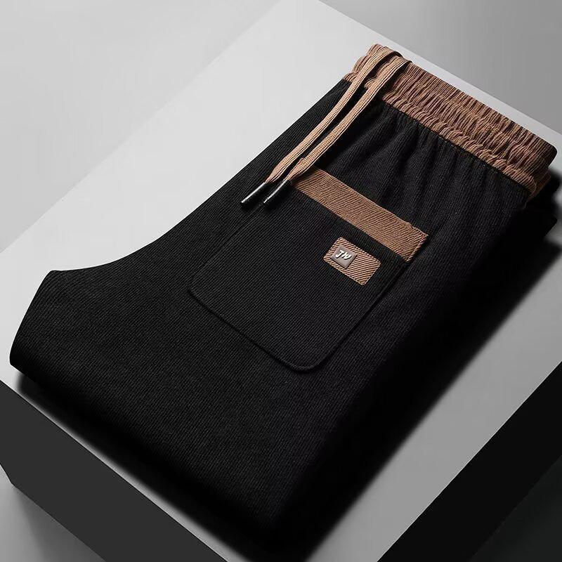 Men s Elastic Waist Corduroy Trousers: Warm, Straight-Leg, Casual Sports Pants for Autumn/Winter M чёрный
Men s Elastic Waist Corduroy Trousers: Warm, Straight-Leg, Casual Sports Pants for Autumn/Winter M чёрный