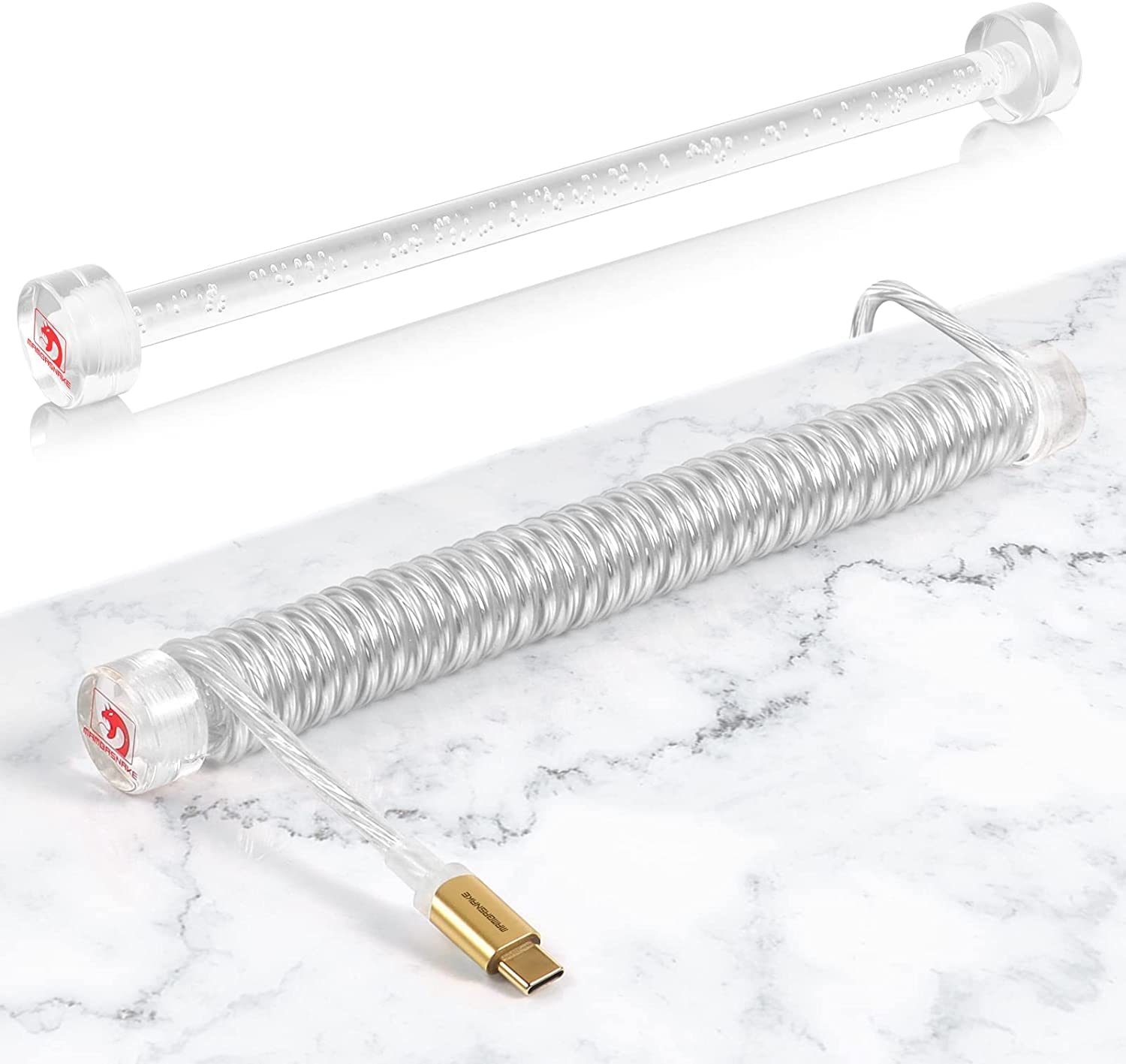 ZIYOU LANG Cable Holder Stylish Cable Storage Fixed Summary Metal Acrylic Coil Keyboard Cable USB Cable Mechanical Keyboard Custom Coil Cable Winding
ZIYOU LANG Cable Holder Stylish Cable Storage Fixed Summary Metal Acrylic Coil Keyboard Cable USB Cable Mechanical Keyboard Custom Coil Cable Winding