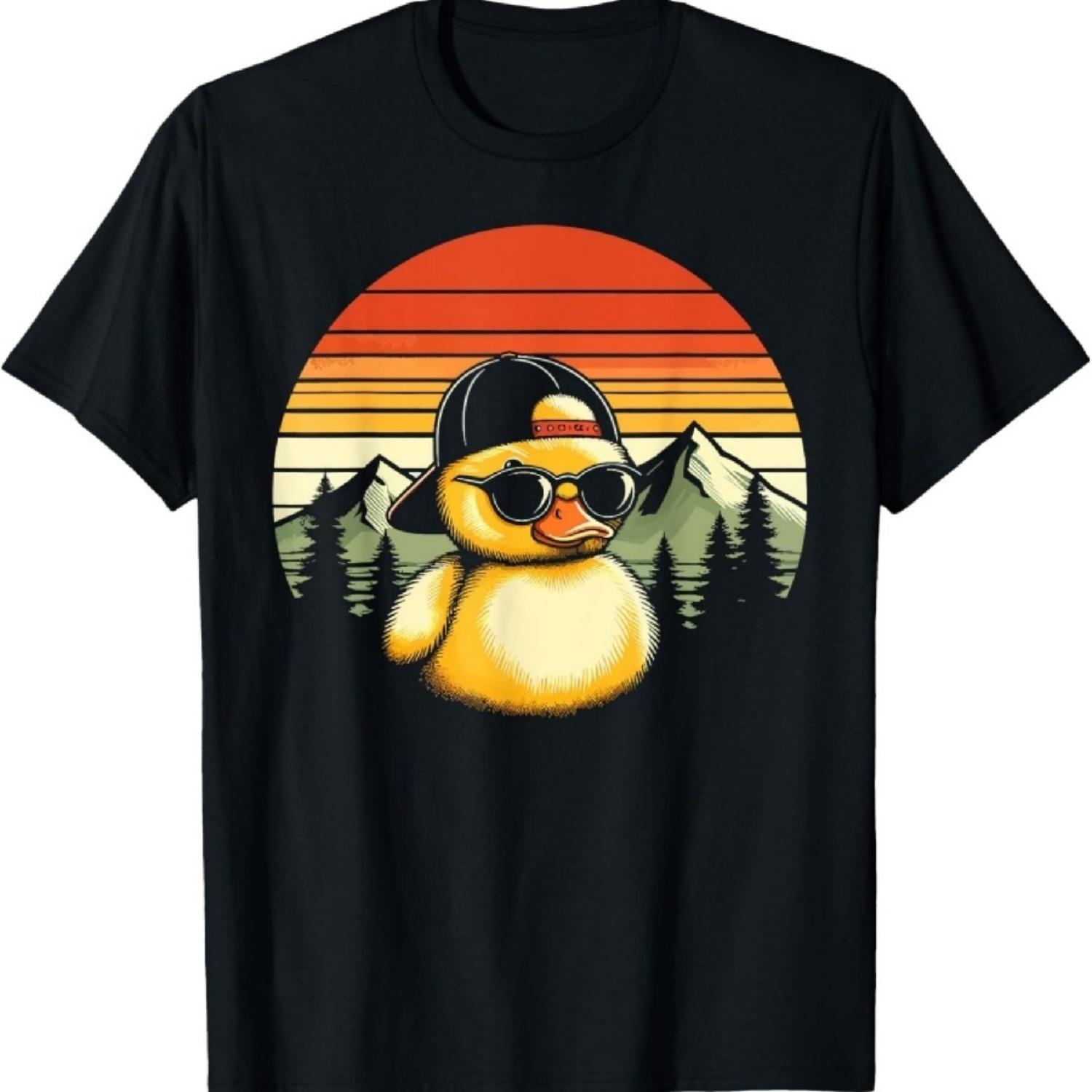 Винтажная крутая утка в солнцезащитных очках, забавная футболка с утками XXXXXL чёрный
Винтажная крутая утка в солнцезащитных очках, забавная футболка с утками XXXXXL чёрный
