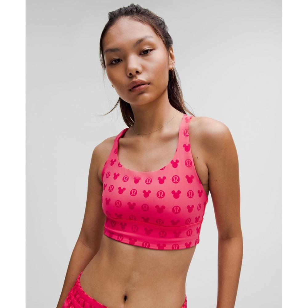 Бюстгальтер Disney X Lululemon Energy Longline со средней поддержкой, чашки BD, классический розовый цвет 8
Бюстгальтер Disney X Lululemon Energy Longline со средней поддержкой, чашки BD, классический розовый цвет 8