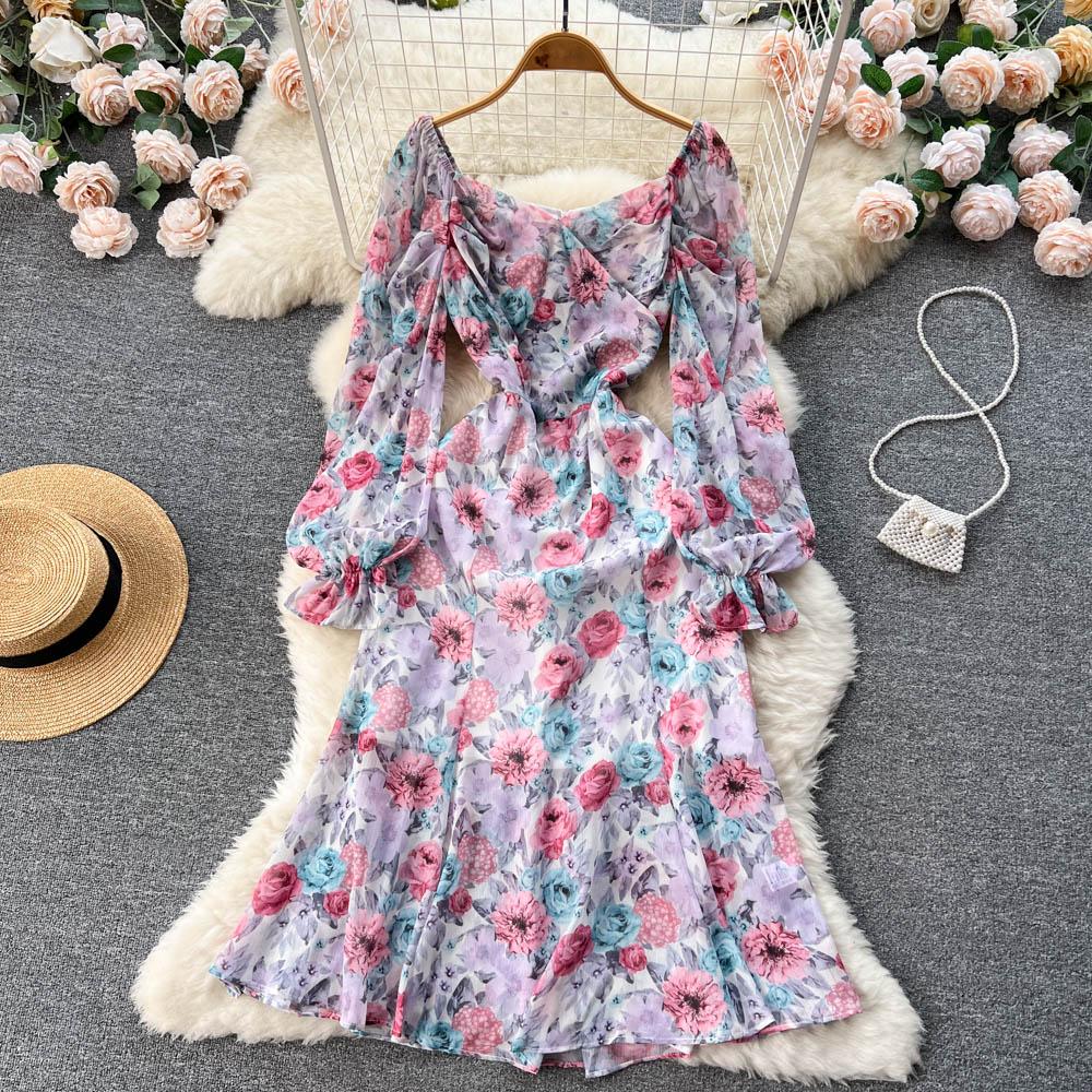 Осенняя новая корейская версия темпераментного элегантного тонкого платья с цветочным принтом в стиле феи «рыбий хвост»
Осенняя новая корейская версия темпераментного элегантного тонкого платья с цветочным принтом в стиле феи «рыбий хвост»