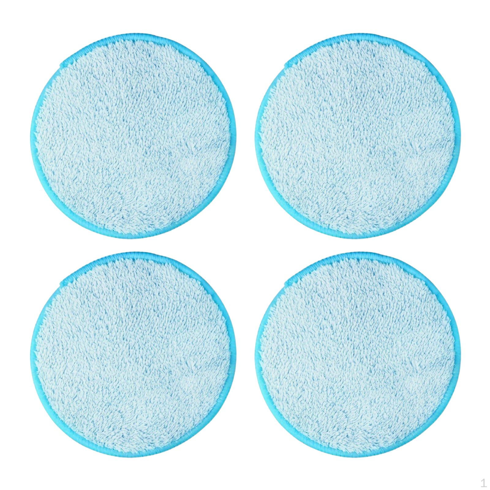 Набор из 4 сменных насадок для электрической швабры, круглые из микрофибры для мытья пола синий
Набор из 4 сменных насадок для электрической швабры, круглые из микрофибры для мытья пола синий