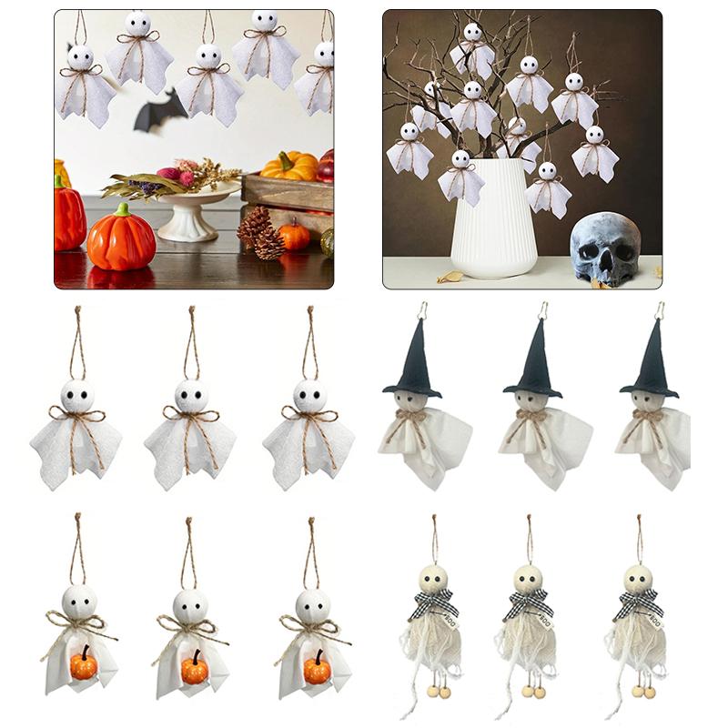 6PC Ghost Hanging Ornaments Tree Decor Hanging Decoration Farmhouse Tree Ornaments Rustic Multiple Options Available 6PC
6PC Ghost Hanging Ornaments Tree Decor Hanging Decoration Farmhouse Tree Ornaments Rustic Multiple Options Available 6PC