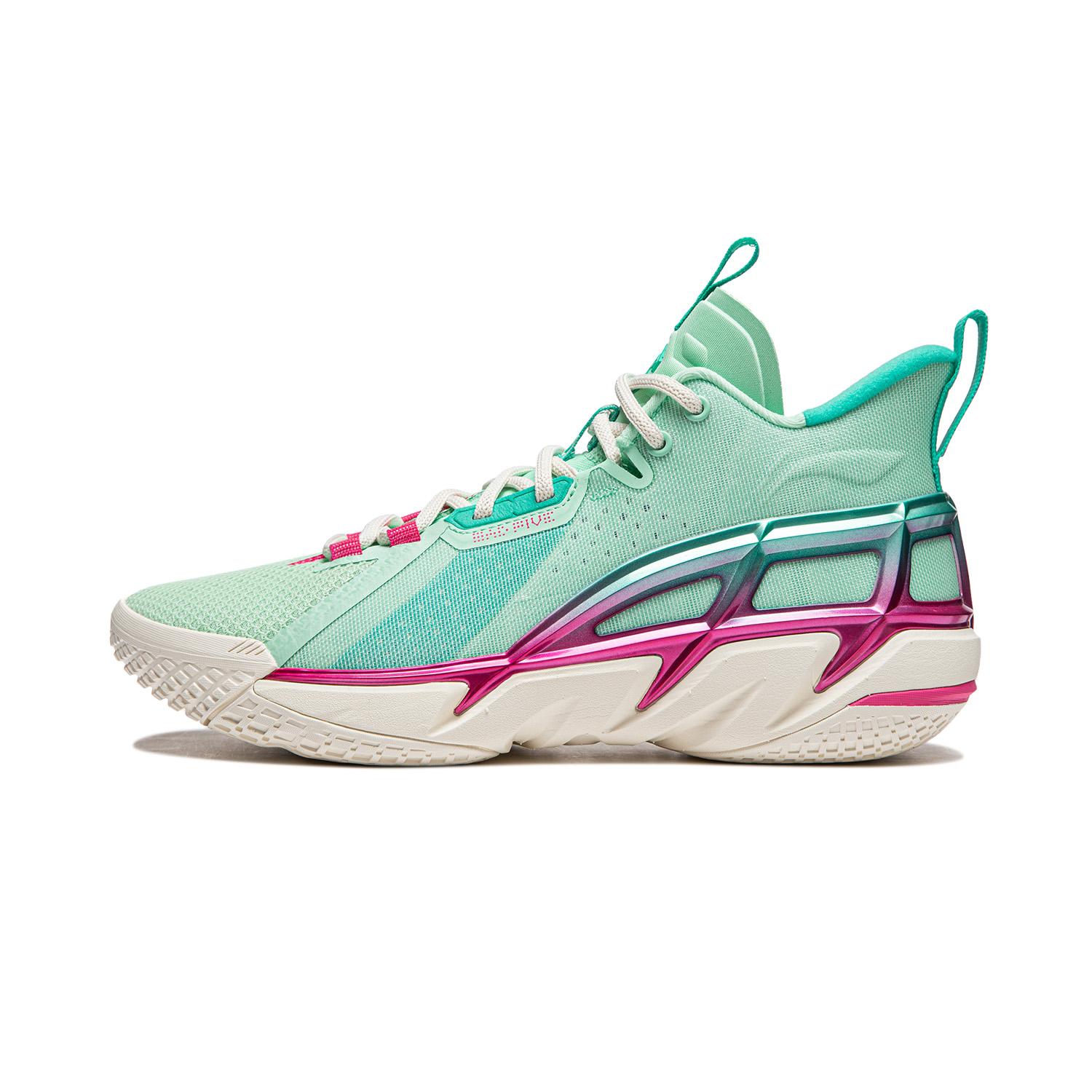 Li Ning Fan Wu 4 Weichu Youcai Basketball Shoes Men Sneakers Green Purple ABFU015-4 41⅔
Li Ning Fan Wu 4 Weichu Youcai Basketball Shoes Men Sneakers Green Purple ABFU015-4 41⅔