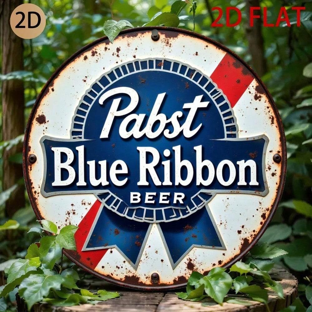 Vintage Metal Tin Sign Pabst Blue Ribbon Beer Retro Circle Wall Art Pub Bar Man Cave Kitchen Decor 20x20 різнокольоровий
Vintage Metal Tin Sign Pabst Blue Ribbon Beer Retro Circle Wall Art Pub Bar Man Cave Kitchen Decor 20x20 різнокольоровий