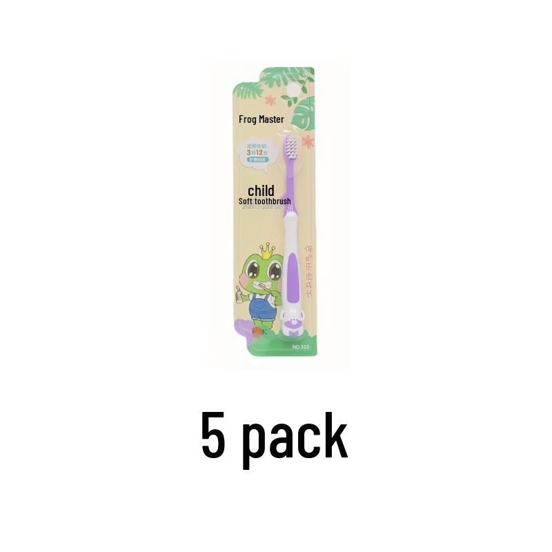Frog Prince Children s Soft Bristle Toothbrush
Frog Prince Children s Soft Bristle Toothbrush