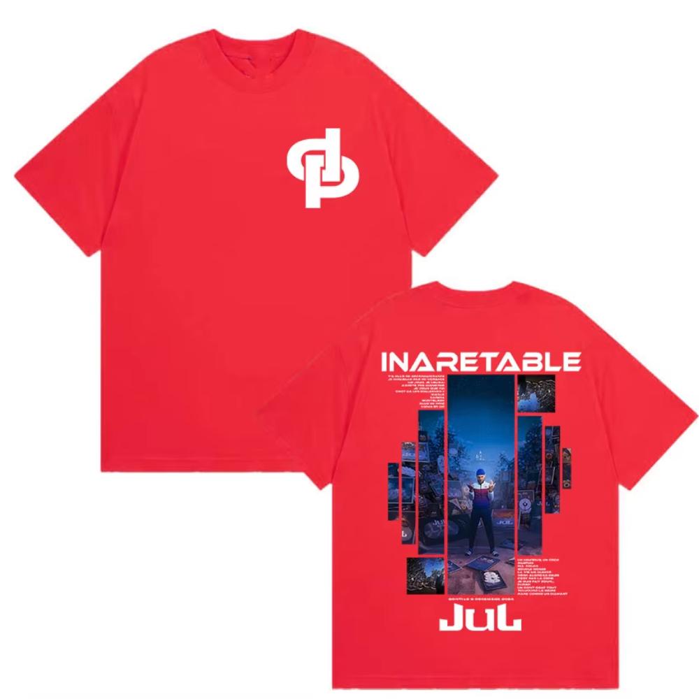 French Rapper Jul INARETABLE Album 2025 Graphic T Shirts Men s Hip Hop Vintage Short Sleeve Women T-shirt Cotton Tees Streetwear S
French Rapper Jul INARETABLE Album 2025 Graphic T Shirts Men s Hip Hop Vintage Short Sleeve Women T-shirt Cotton Tees Streetwear S