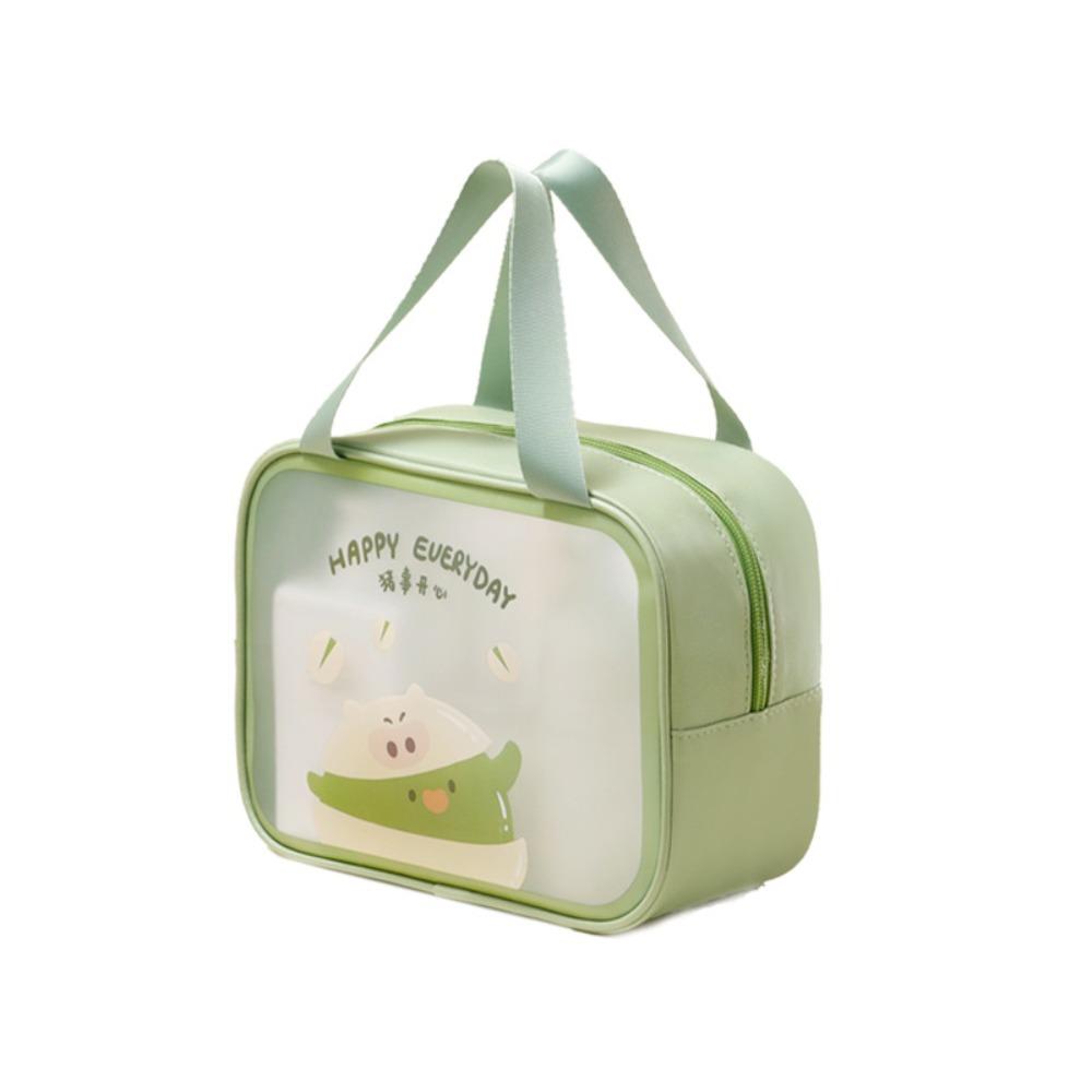 Portable PVC Cartoon Cosmetic Bag Large Capacity Translucent Swimming Beach Bag Zipper Waterproof Travel Makeup Bag
Portable PVC Cartoon Cosmetic Bag Large Capacity Translucent Swimming Beach Bag Zipper Waterproof Travel Makeup Bag