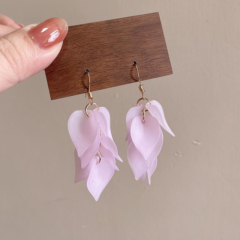 Pinkdudu Summer Dopamine Petal Acrylic Earrings Feminine Temperament Multi-layer Leaf Earrings Women PD2036
Pinkdudu Summer Dopamine Petal Acrylic Earrings Feminine Temperament Multi-layer Leaf Earrings Women PD2036