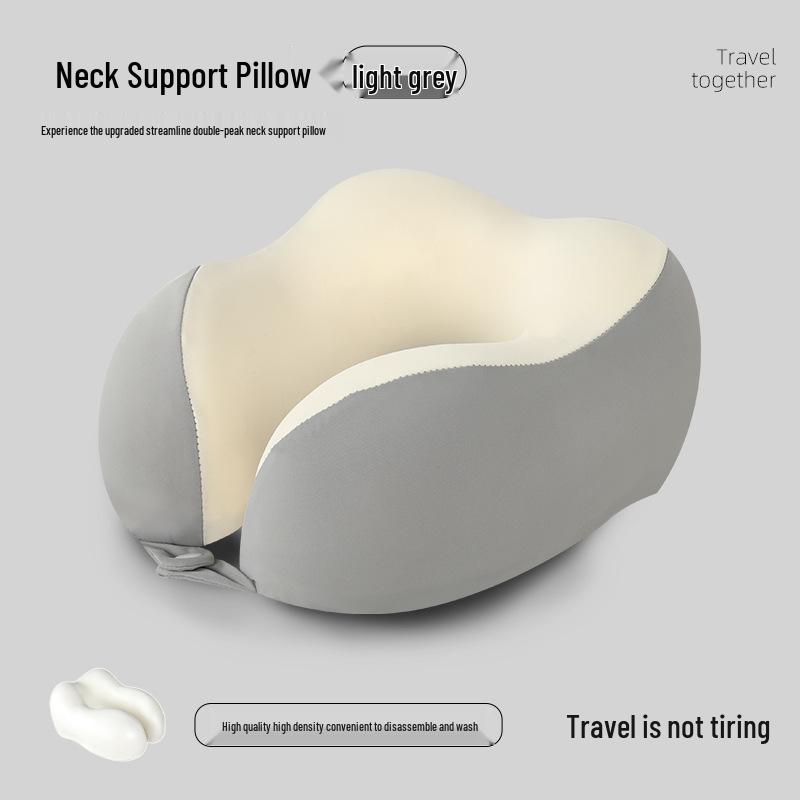 Memory Foam U-Shaped Travel Neck Pillow: Portable Support for Airplanes and Long-Distance Comfort F05s Strap Version
Memory Foam U-Shaped Travel Neck Pillow: Portable Support for Airplanes and Long-Distance Comfort F05s Strap Version