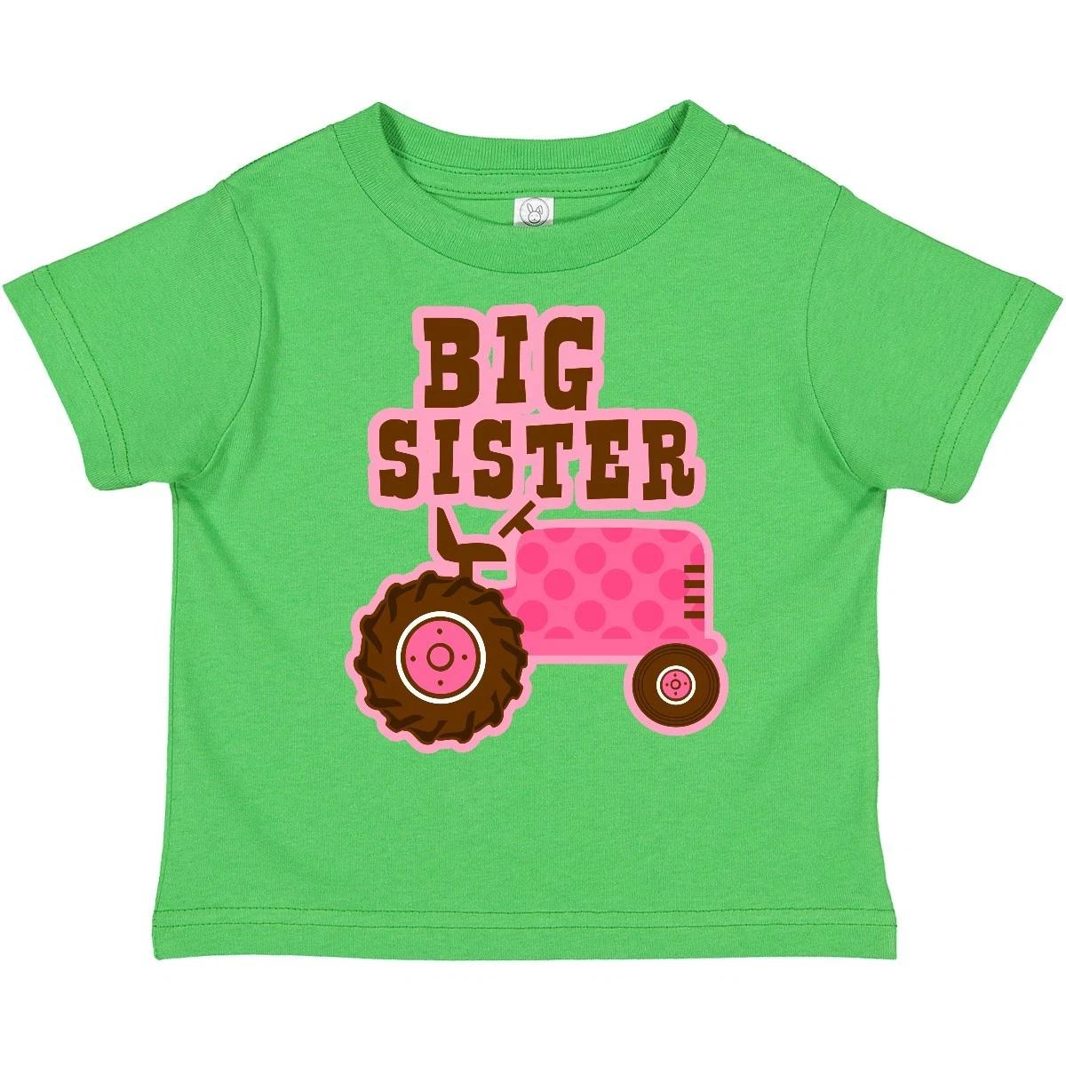 Inktastic Pink Tractor Big Sister Toddler kids boys T-Shirt Farm Cute Polka Dot Child Kid 100
Inktastic Pink Tractor Big Sister Toddler kids boys T-Shirt Farm Cute Polka Dot Child Kid 100