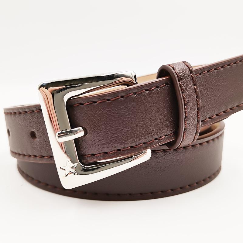 Корейский женский повседневный ПУ ремень Модный стиль Студенческий джинсовый ремень Декоративный ремень для платья 105cm
Корейский женский повседневный ПУ ремень Модный стиль Студенческий джинсовый ремень Декоративный ремень для платья 105cm