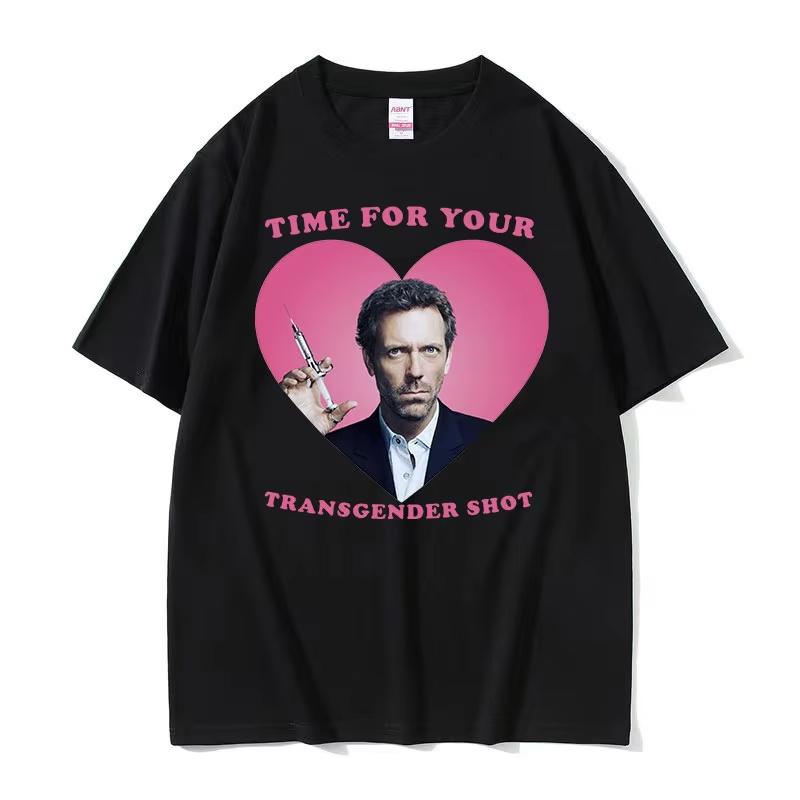 Time for Your Transgender Shot Dr House Pink Hear Graphic TShirt Men Summer Harajuku T-shirt 100% Cotton Short Sleeve Tees - ... 5XL різнокольоровий
Time for Your Transgender Shot Dr House Pink Hear Graphic TShirt Men Summer Harajuku T-shirt 100% Cotton Short Sleeve Tees - ... 5XL різнокольоровий