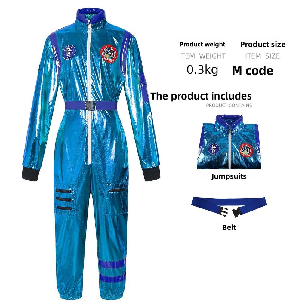 Astronaut Cosplay Suit For Adults And Kids With Polyester Fabric For Halloween And Anime Role Play Blue Woman,L
Astronaut Cosplay Suit For Adults And Kids With Polyester Fabric For Halloween And Anime Role Play Blue Woman,L