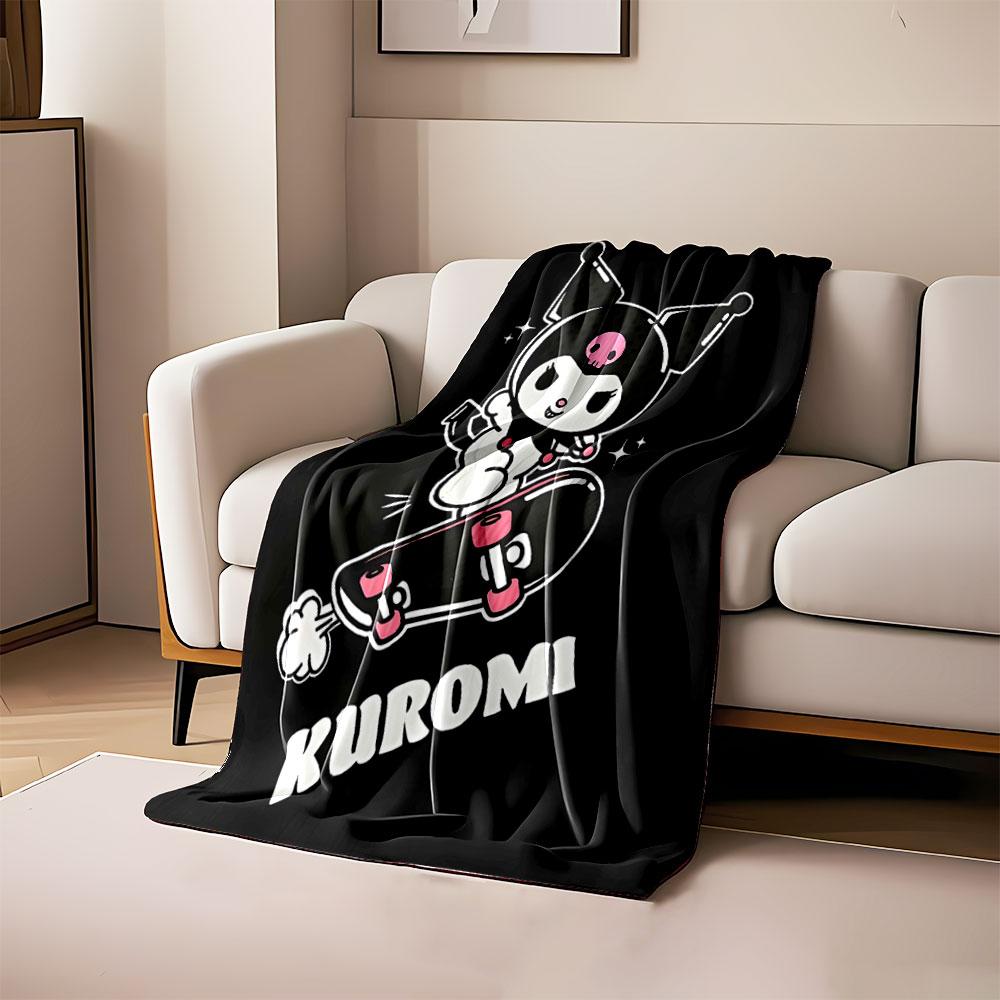A cartoon character wearing a black hat skateboards with sparkles around. for all seasons blanket lunch break throw gift 80cm x 120cm
A cartoon character wearing a black hat skateboards with sparkles around. for all seasons blanket lunch break throw gift 80cm x 120cm