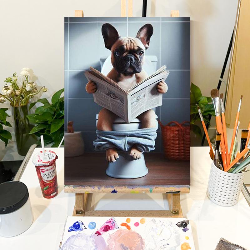 Цифровая живопись маслом своими руками - Расписанный вручную щенок, декоративное искусство (Без рамки) 30x40cm
Цифровая живопись маслом своими руками - Расписанный вручную щенок, декоративное искусство (Без рамки) 30x40cm