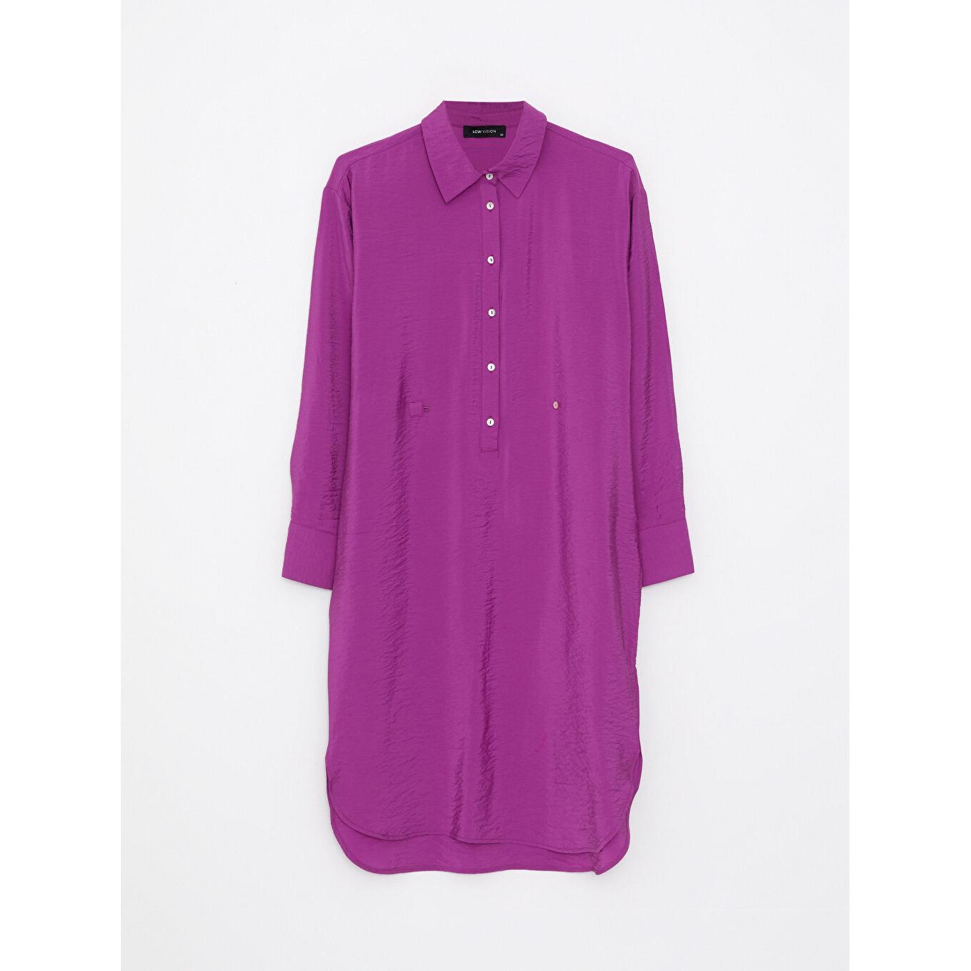 Женское платье LCW VISION с воротником-стойкой и длинными рукавами цвета фуксии
Женское платье LCW VISION с воротником-стойкой и длинными рукавами цвета фуксии
