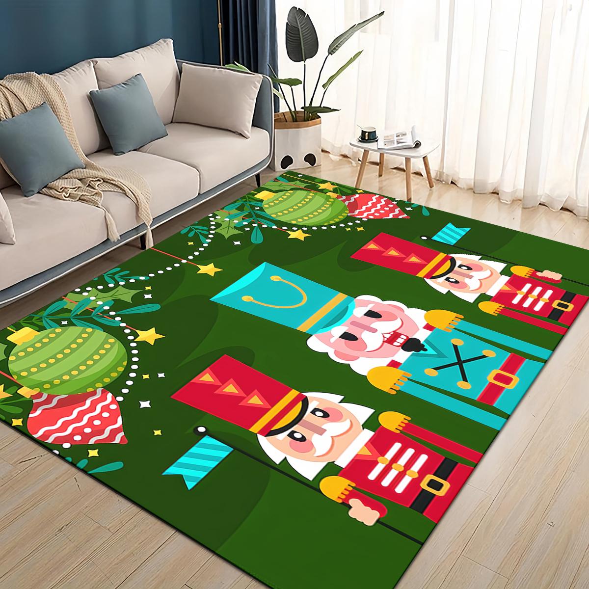 The Nutcracker Merry Christmas Cartoon Doll Festival Gift Carpet Rug for Living Room Bedroom Home Sofa Decoration,Non-slip Mat 40x60cm( 15x23in )
The Nutcracker Merry Christmas Cartoon Doll Festival Gift Carpet Rug for Living Room Bedroom Home Sofa Decoration,Non-slip Mat 40x60cm( 15x23in )