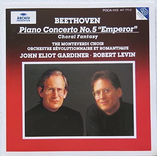 CD LEVIN (ROBERT), BEETHOVEN, GARDINER - Beethoven: Piano Concerto No. 5 in POCA1113 Japan ObiClassical Used
CD LEVIN (ROBERT), BEETHOVEN, GARDINER - Beethoven: Piano Concerto No. 5 in POCA1113 Japan ObiClassical Used