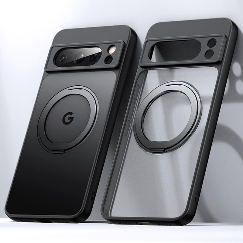 For Google Pixel 8a Case Compatible with MagSafe TPU+Acrylic Phone Cover with Ring Kickstand Transparent
For Google Pixel 8a Case Compatible with MagSafe TPU+Acrylic Phone Cover with Ring Kickstand Transparent
