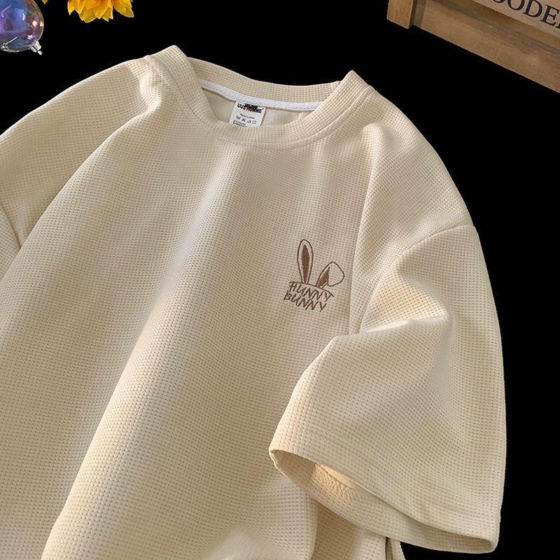 Мужская летняя футболка с коротким рукавом, простая и универсальная, свободная, повседневная, с принтом, с рукавом до локтя 5XL
Мужская летняя футболка с коротким рукавом, простая и универсальная, свободная, повседневная, с принтом, с рукавом до локтя 5XL