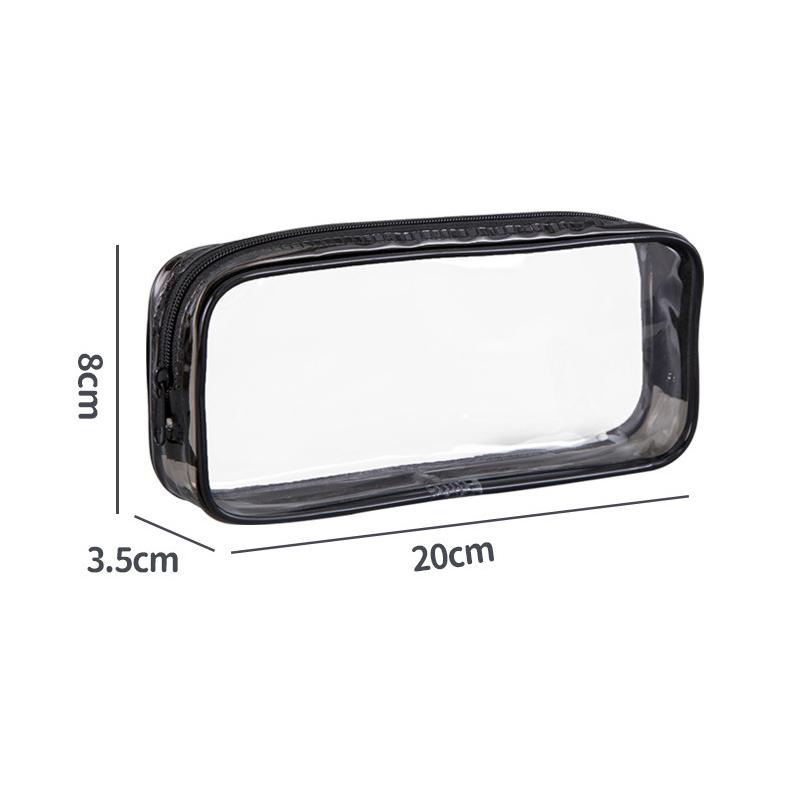 1/4pcs Transparent Pencil Case Large Capacity Waterproof Pen Bag Box for Girls Cosmetic Bag Stationery Office School Supplies 1pcs чёрный
1/4pcs Transparent Pencil Case Large Capacity Waterproof Pen Bag Box for Girls Cosmetic Bag Stationery Office School Supplies 1pcs чёрный