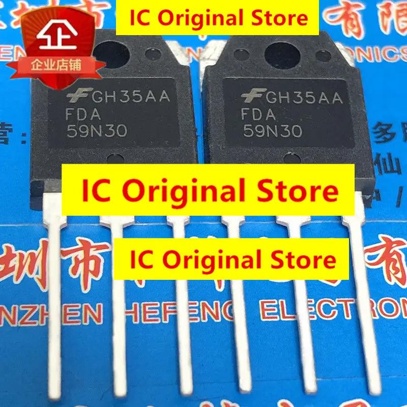 5PCS FDA59N30 New And Original TO-3P 59A 300V High-Power Inverter MOS Field Effect To3p Into The Triode 59N30 чорний
5PCS FDA59N30 New And Original TO-3P 59A 300V High-Power Inverter MOS Field Effect To3p Into The Triode 59N30 чорний